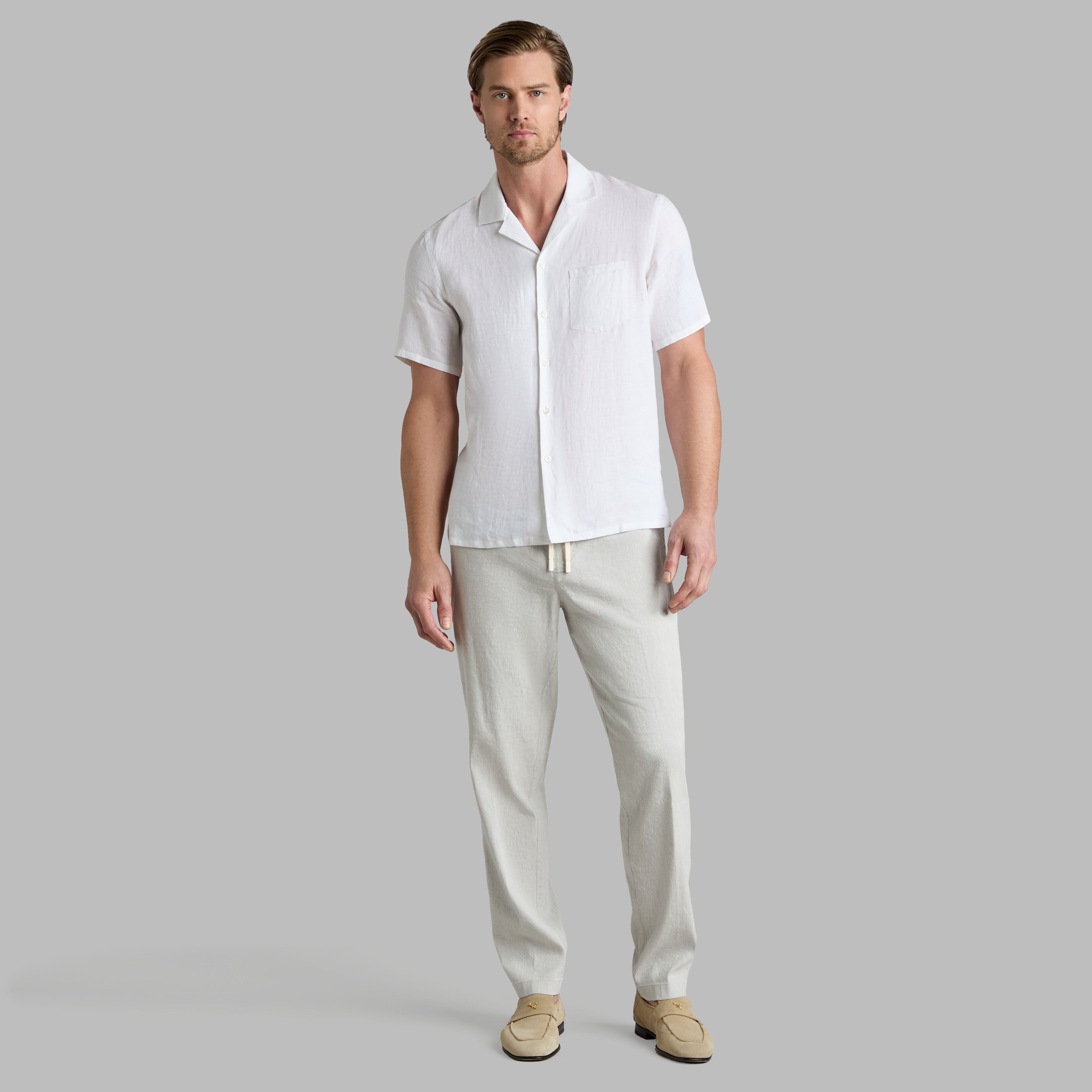 LTD RELEASE BEACHSIDE LINEN DRAWSTRING PANT
