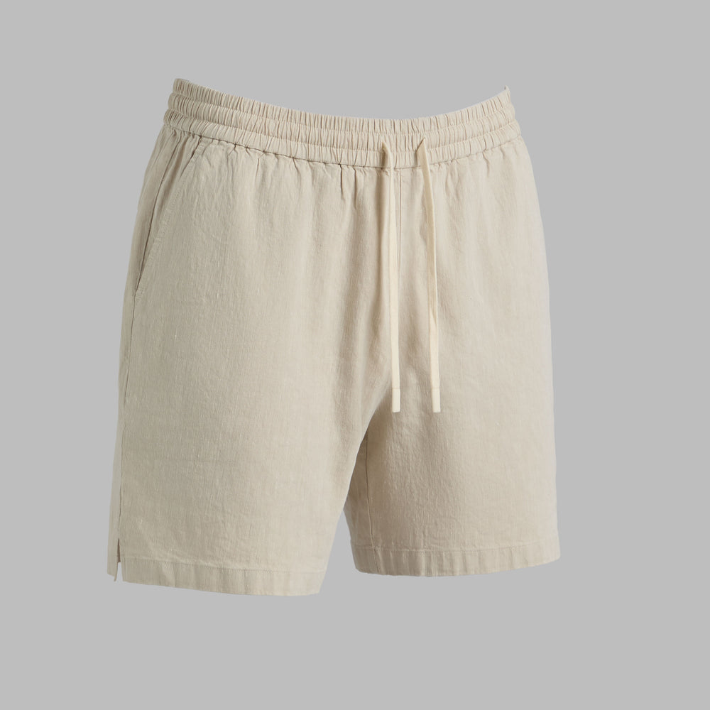 LTD RELEASE BEACHSIDE LINEN DRAWSTRING SHORT