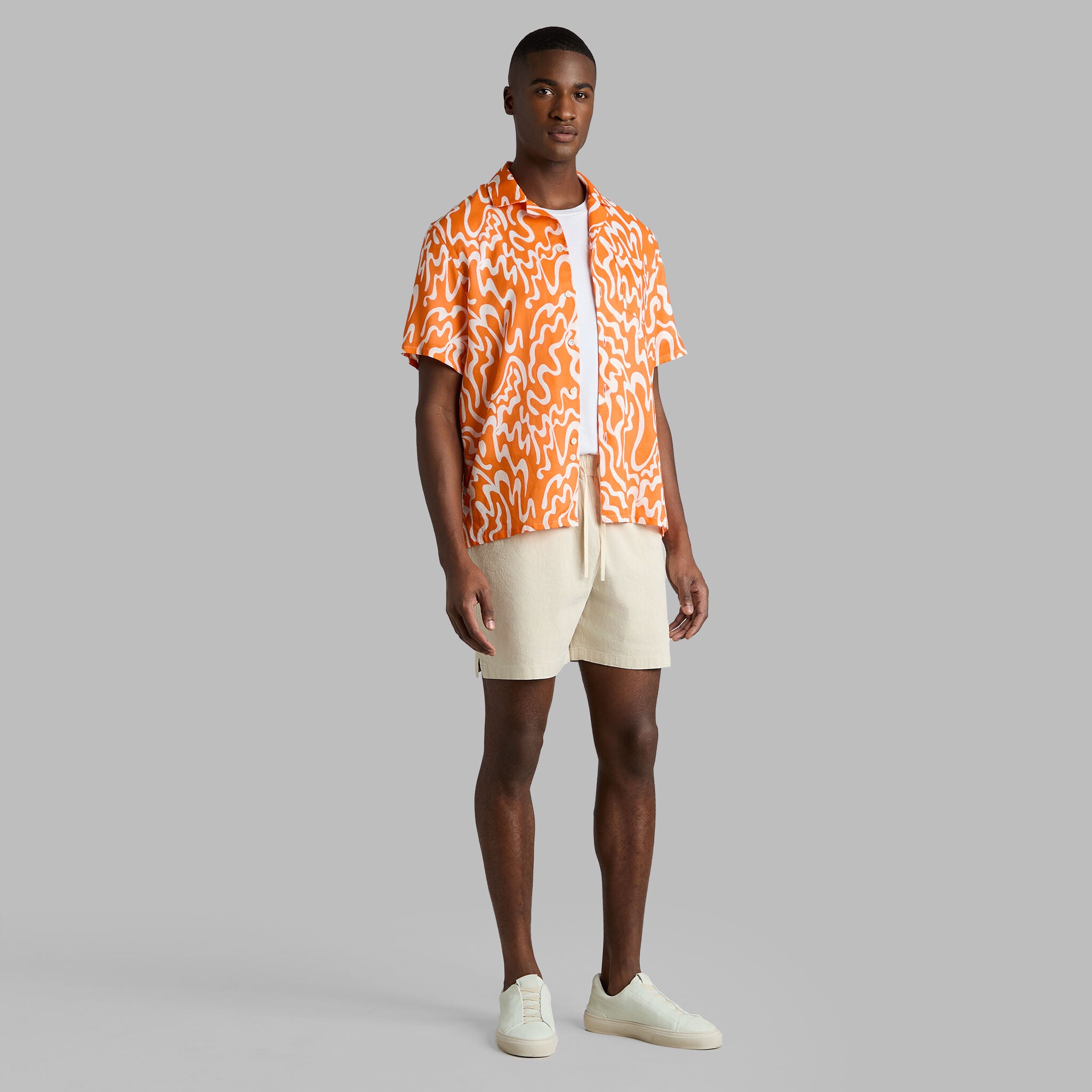 LTD RELEASE BEACHSIDE LINEN DRAWSTRING SHORT