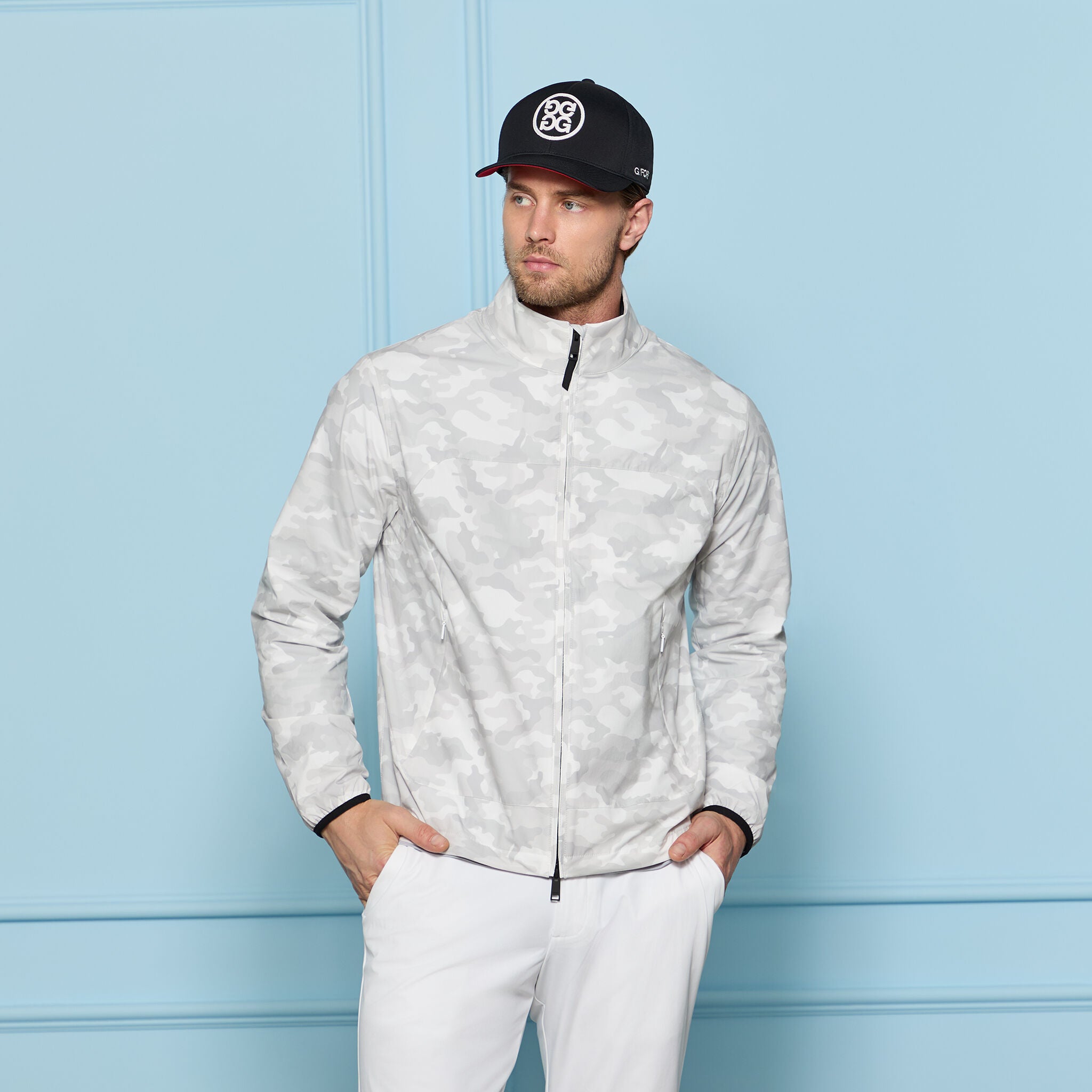 PARACHUTE CAMO WINDBREAKER