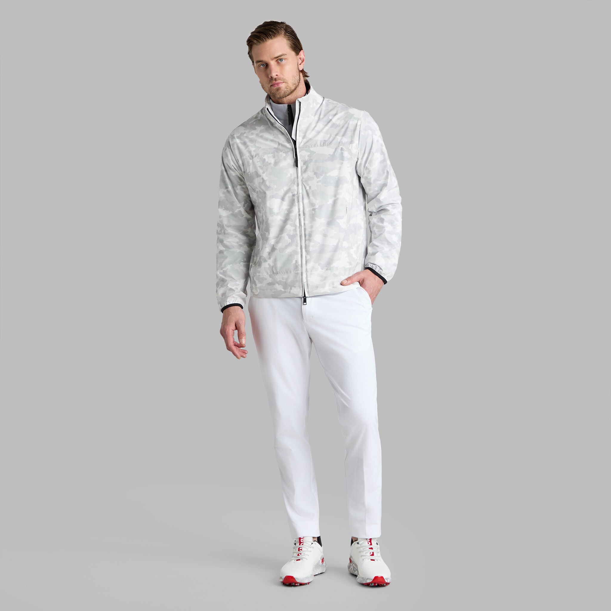 PARACHUTE CAMO WINDBREAKER