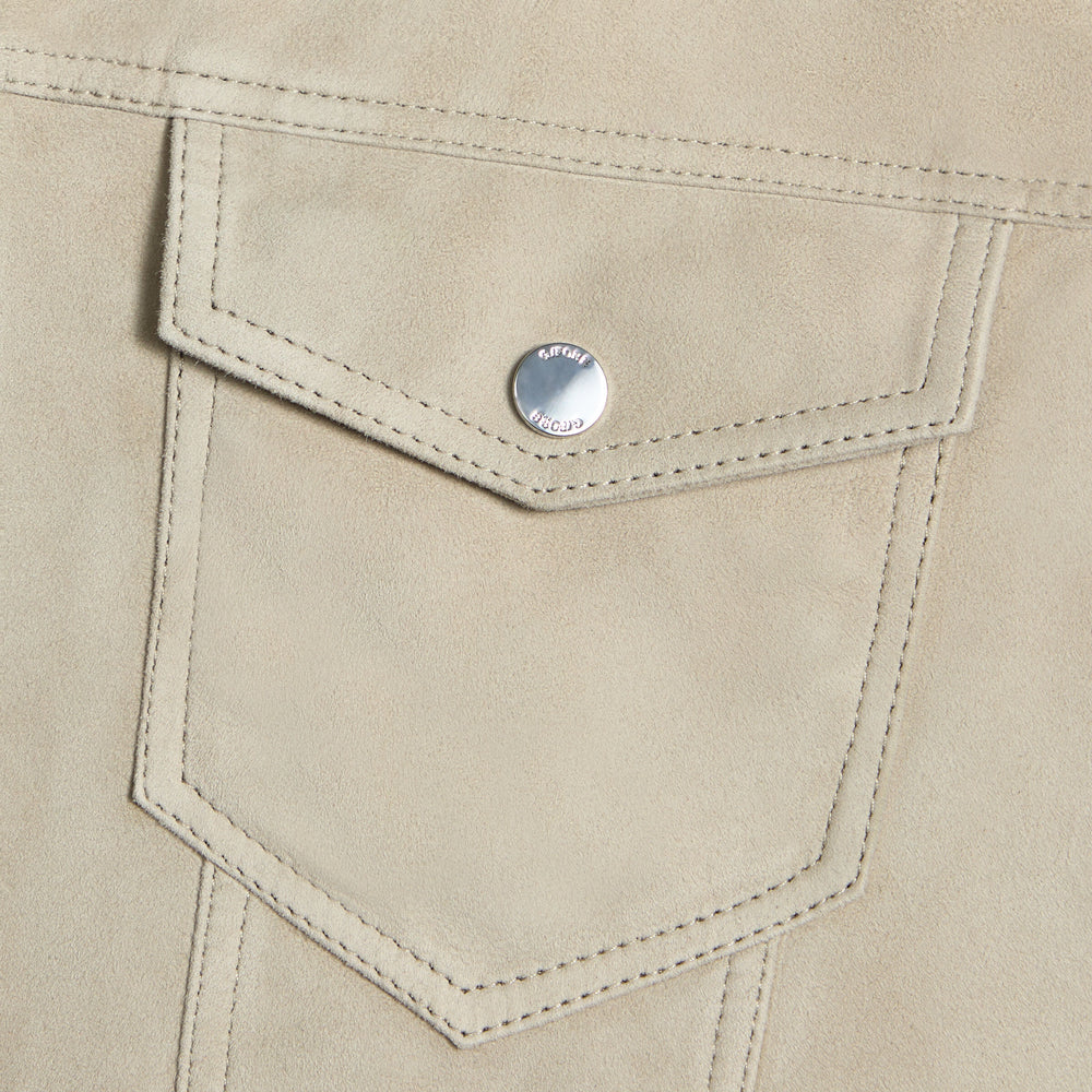 SUEDE TRUCKER JACKET