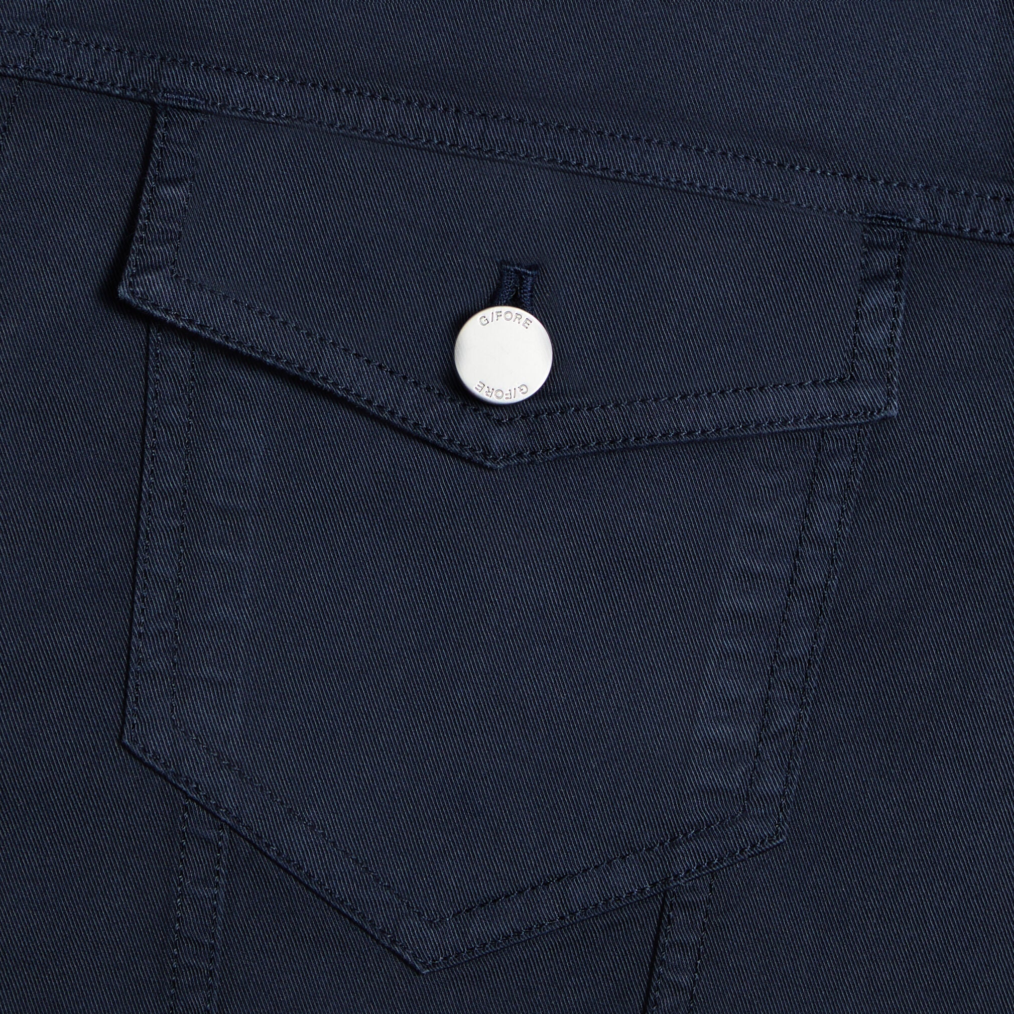 STRETCH COTTON GABARDINE TRUCKER JACKET