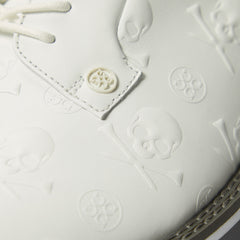 GALLIVANTER EMBOSSED SKULL & TEES LEATHER GOLF SHOE