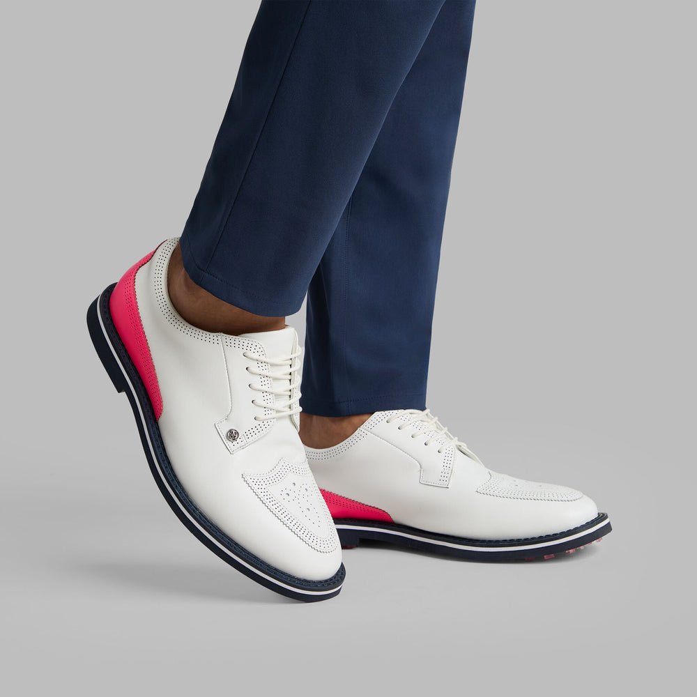 GALLIVANTER LEATHER BROGUE GOLF SHOE