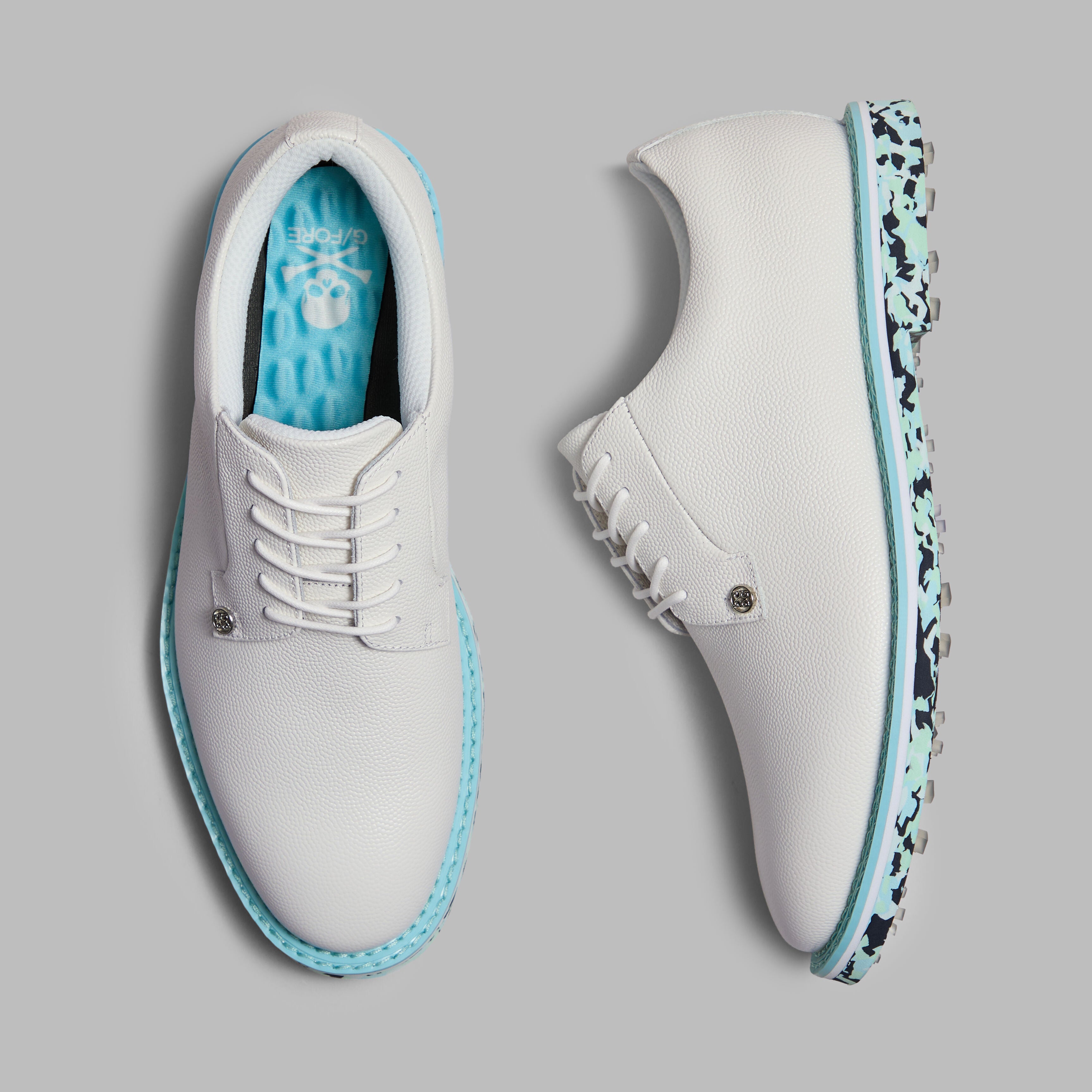 GALLIVANTER CAMO SOLE LEATHER GOLF SHOE