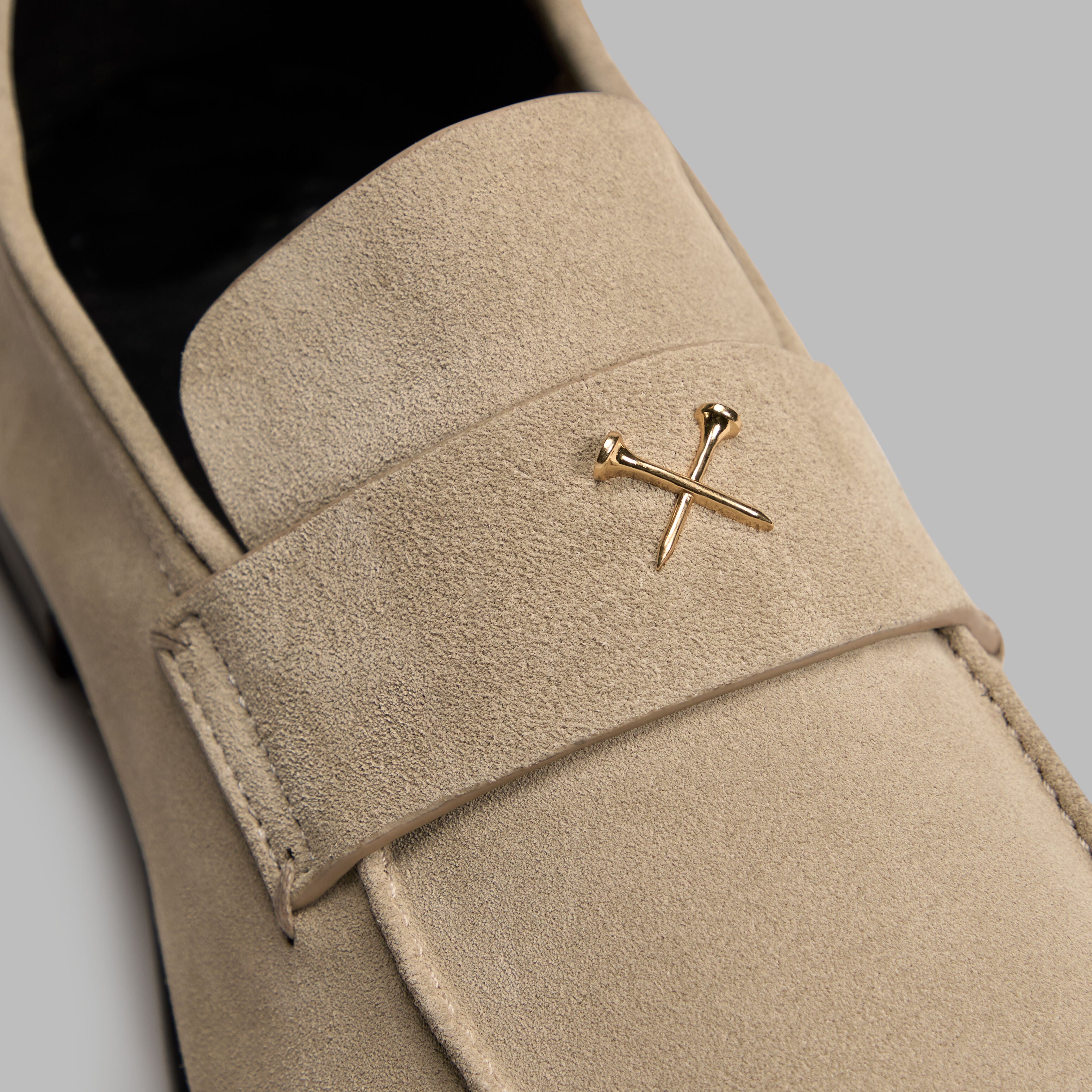 METAL TEES SUEDE FLEX LOAFER