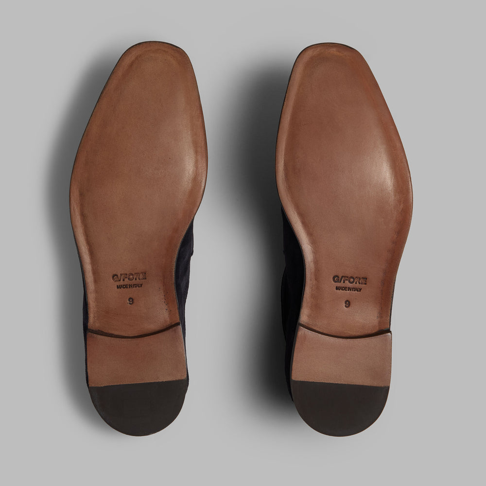 METAL TEES SUEDE FLEX LOAFER
