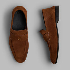 METAL TEES SUEDE FLEX LOAFER