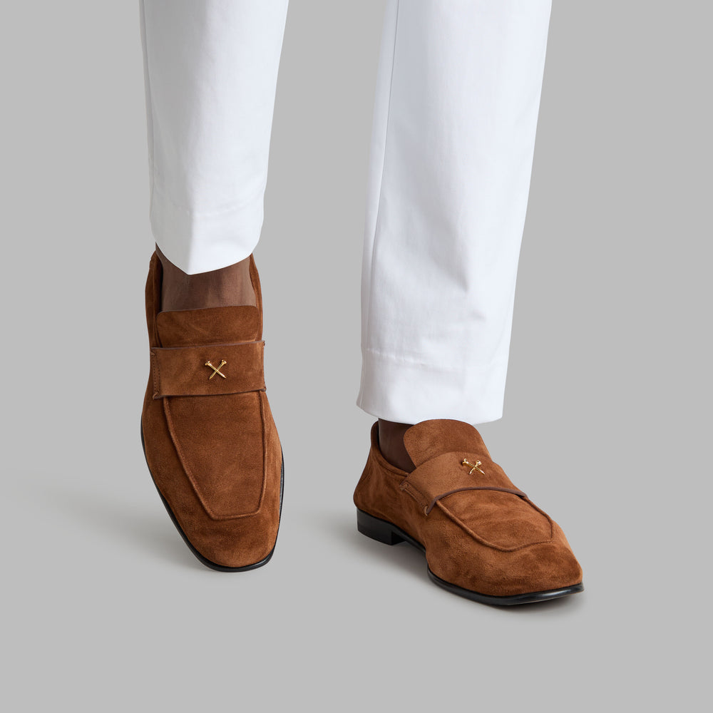 METAL TEES SUEDE FLEX LOAFER