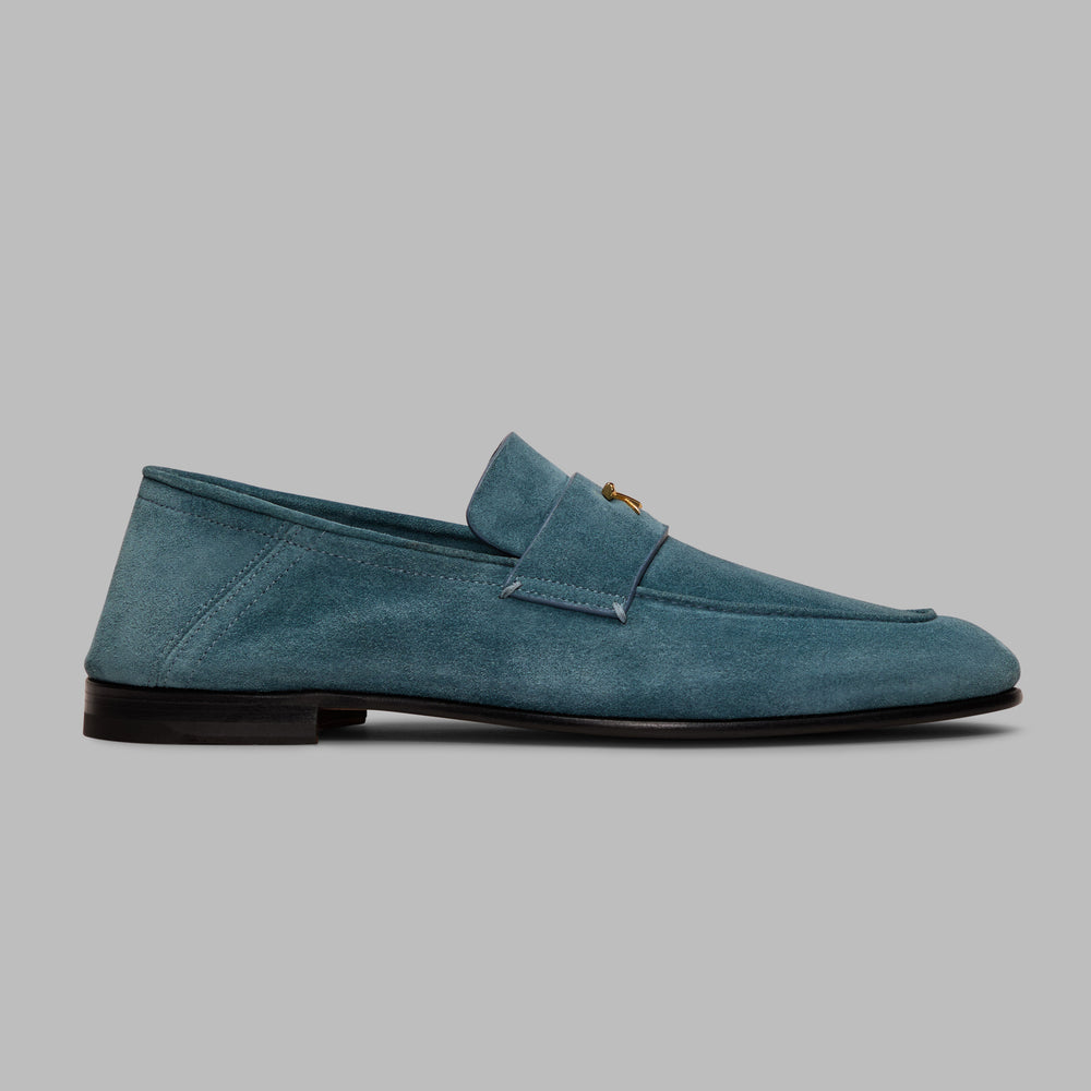 METAL TEES SUEDE FLEX LOAFER