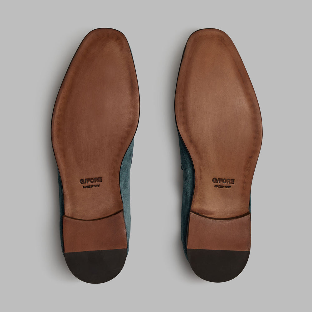 METAL TEES SUEDE FLEX LOAFER