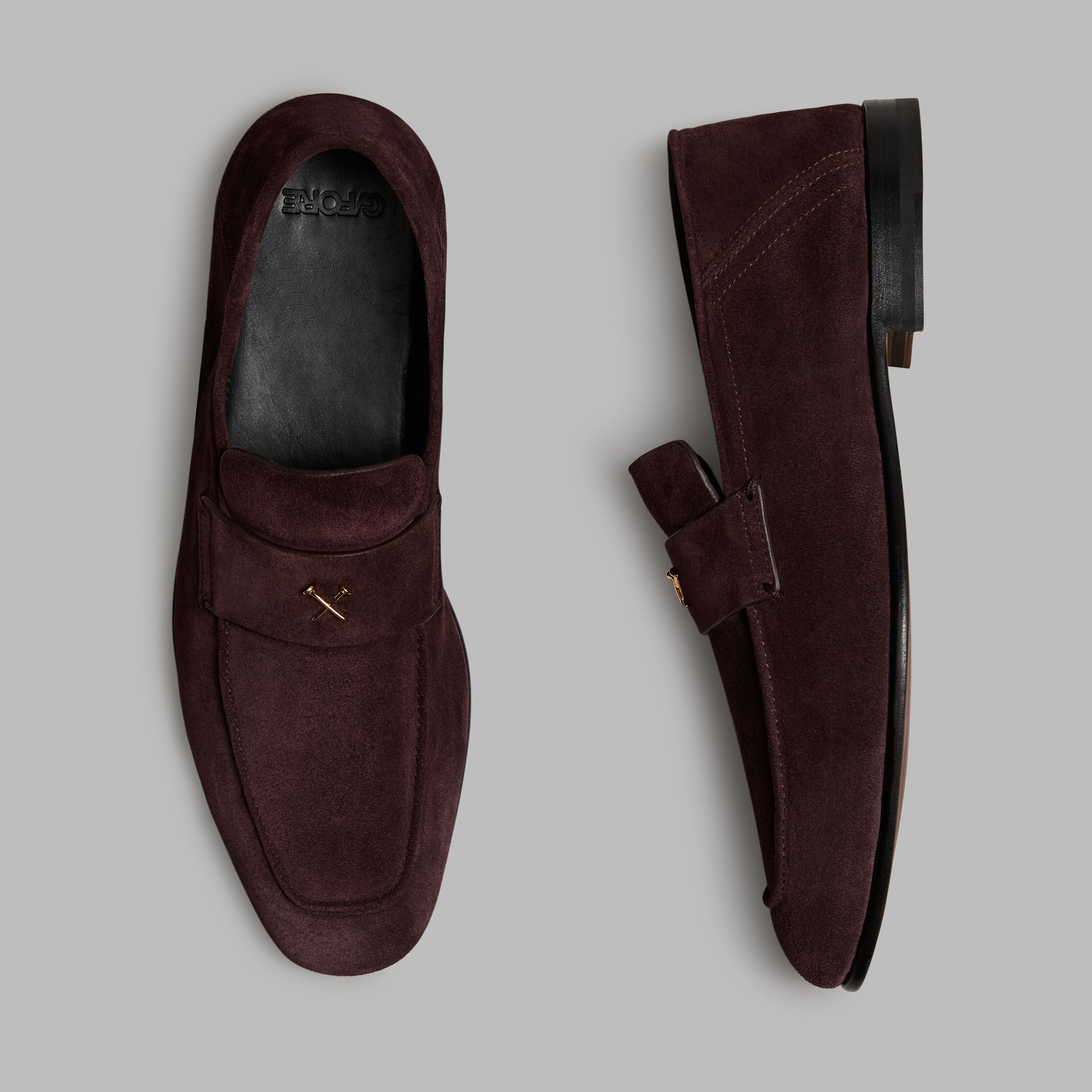 METAL TEES SUEDE FLEX LOAFER