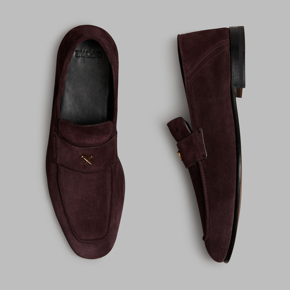 METAL TEES SUEDE FLEX LOAFER