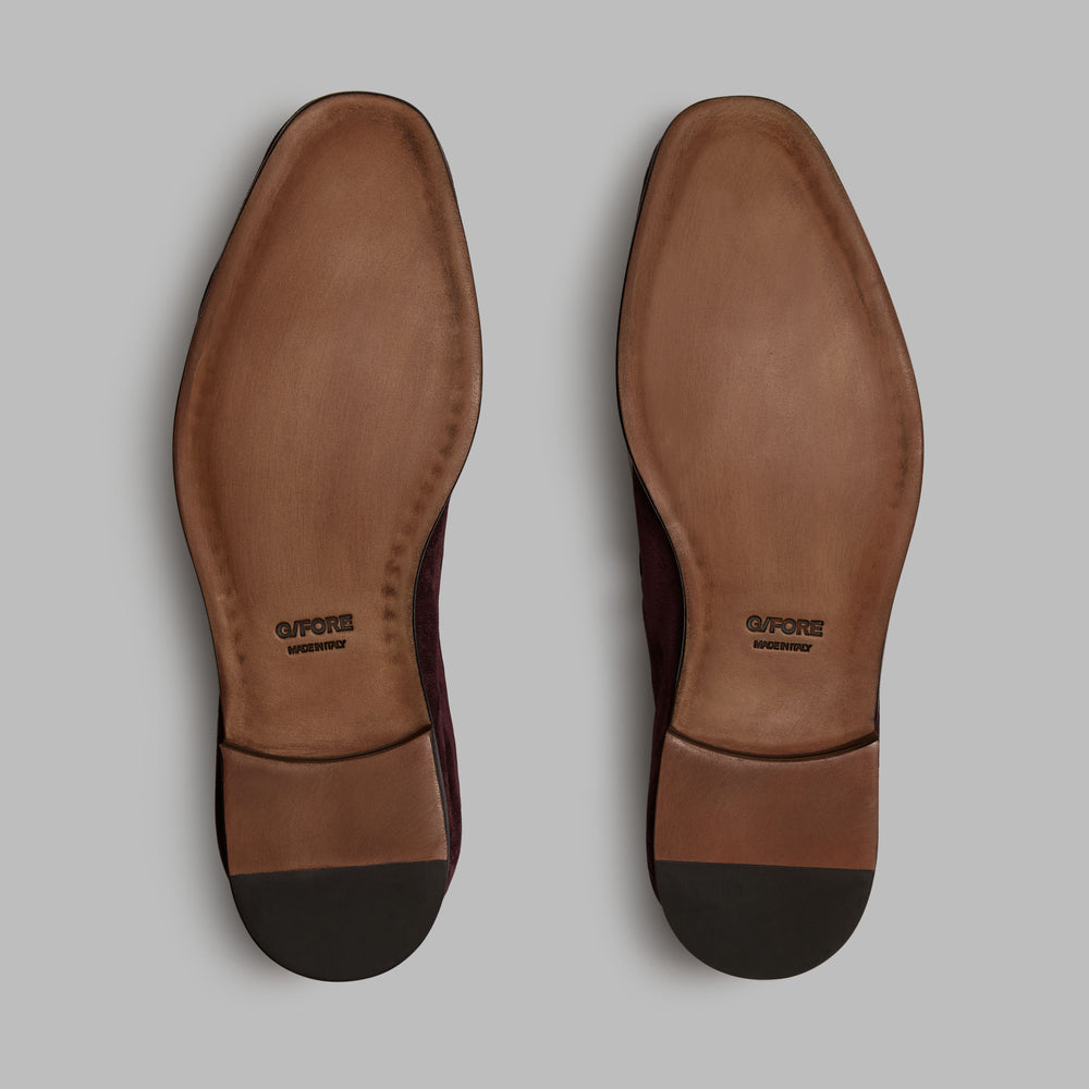 METAL TEES SUEDE FLEX LOAFER