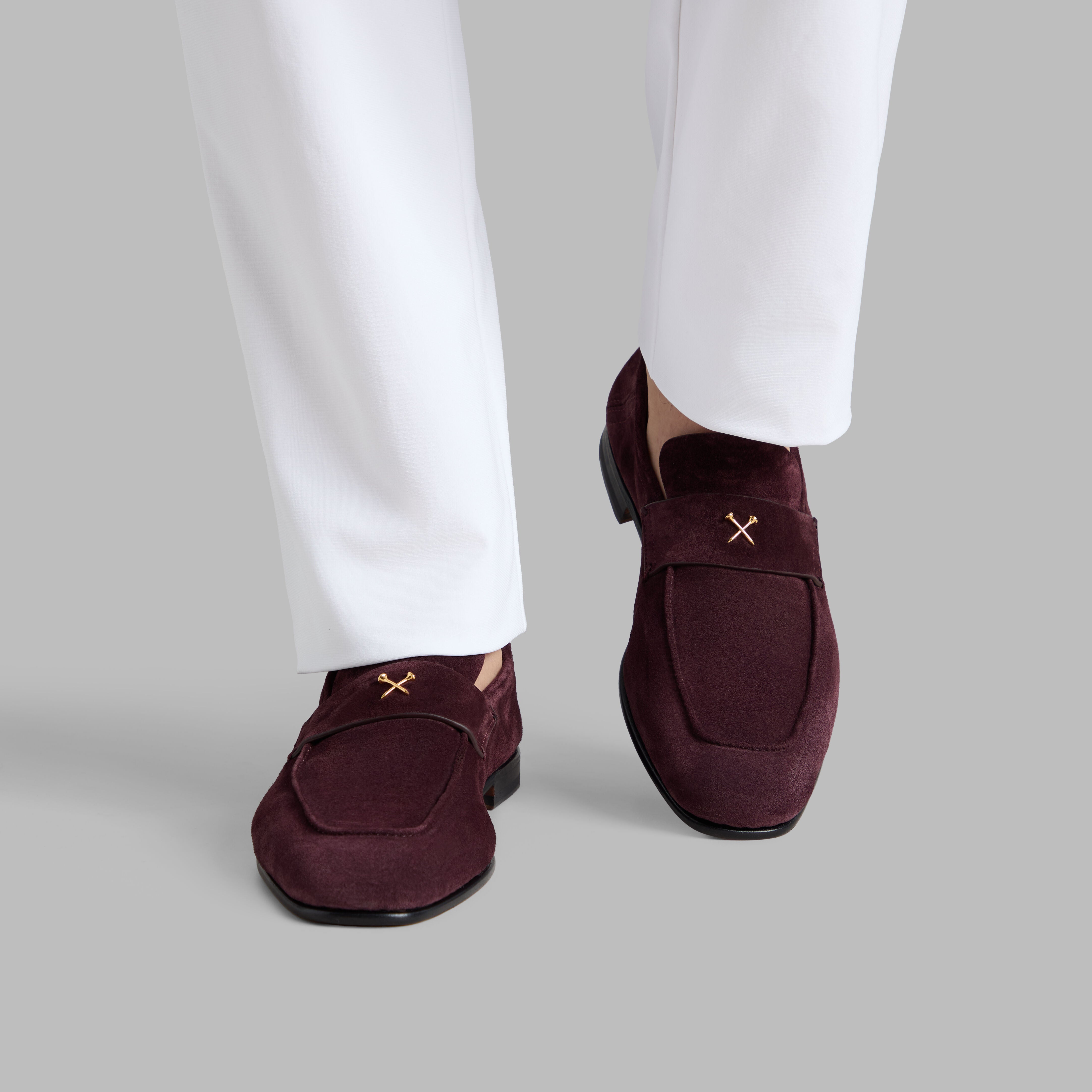 METAL TEES SUEDE FLEX LOAFER
