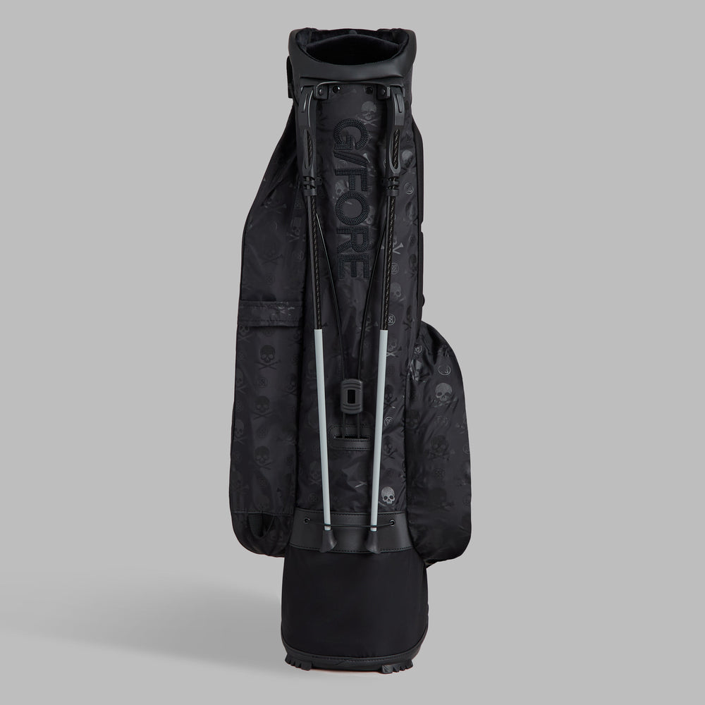 SCRAMBLE SKULL & TEES PARACHUTE CARRY GOLF BAG