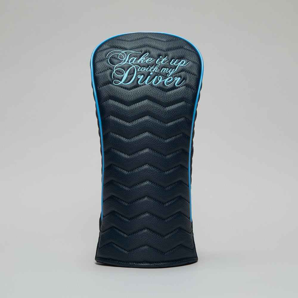 TAKE IT UP WITH MY DRIVER LEATHER HEADCOVER