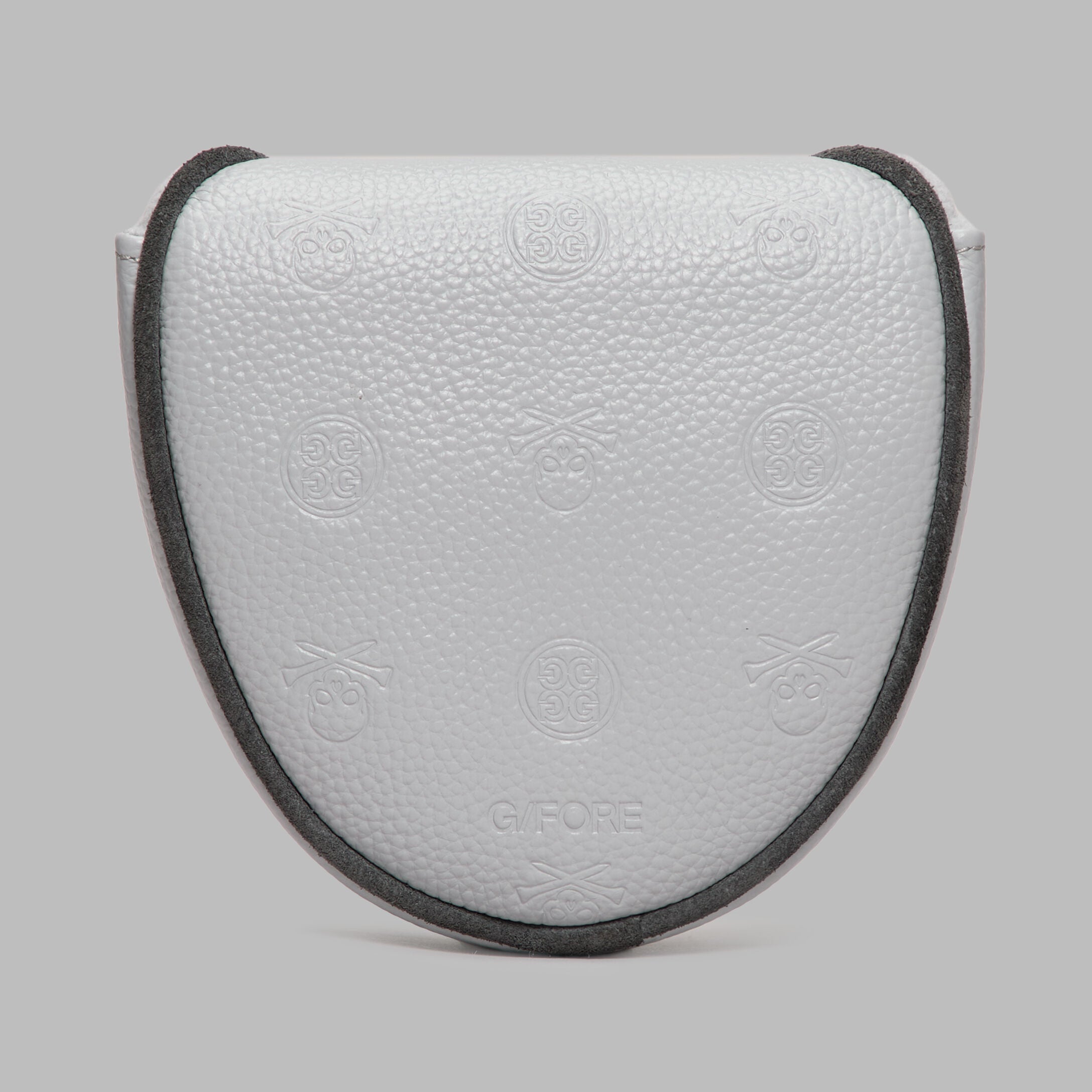 EMBOSSED SKULL & TEES LEATHER MALLET HEADCOVER