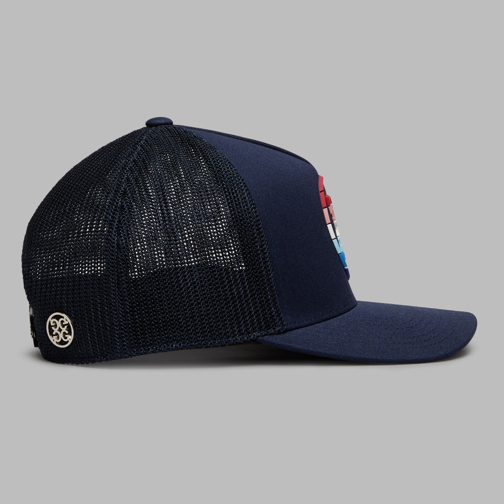 GRADIENT CIRCLE G'S MID TRUCKER HAT |HATS