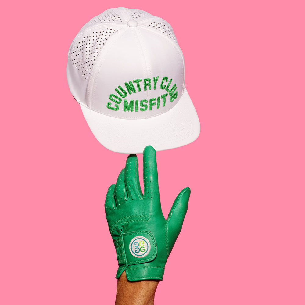 COUNTRY CLUB MISFIT PERFORATED DELTA HAT