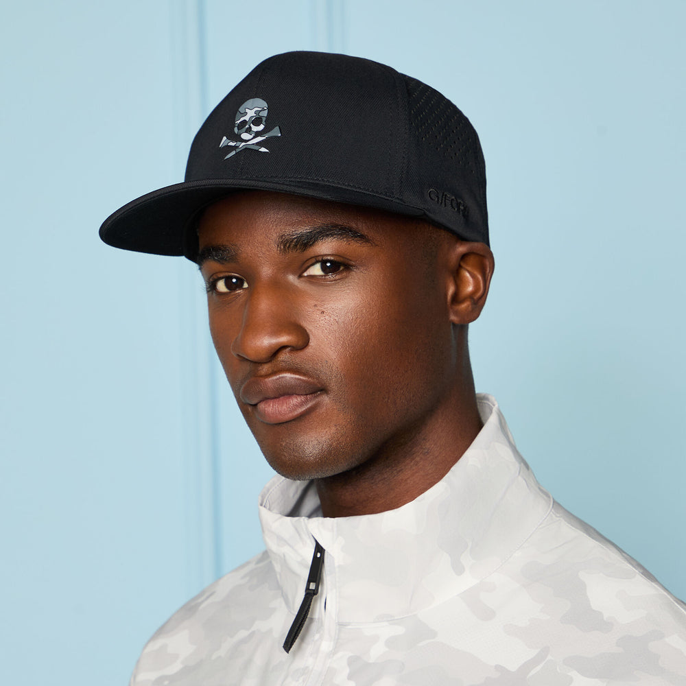 SKULL & TEES PERFORATED DELTA HAT