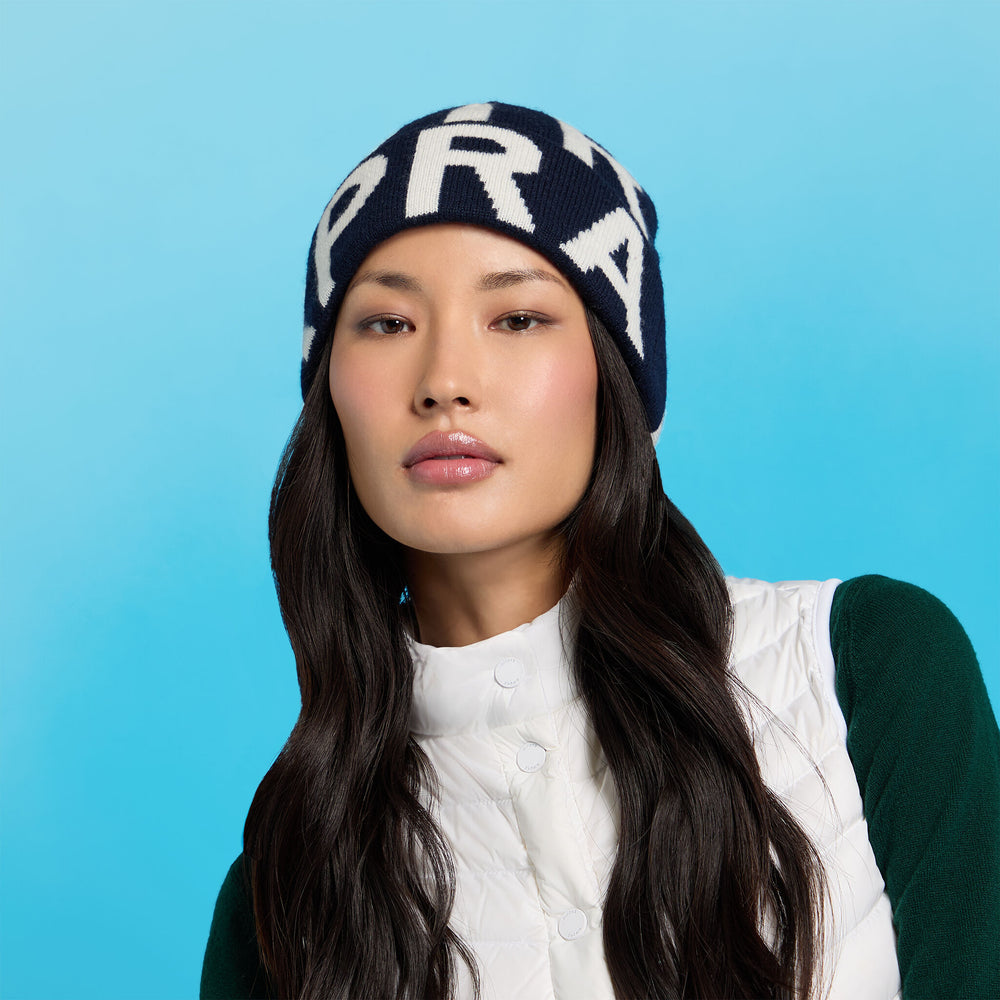 PRAY FOR BIRDIES SCRAMBLE WOOL BEANIE