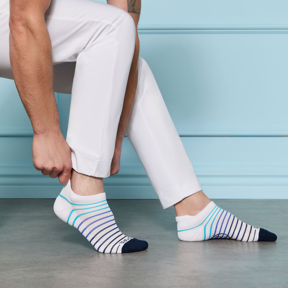 MULTI STRIPE ANKLE SOCK |ACCESSORIES
