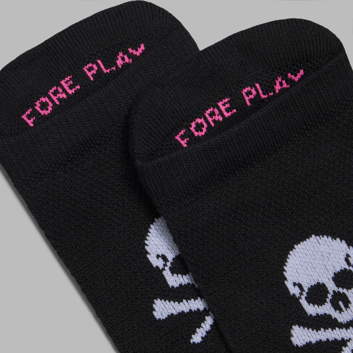 SKULL & TEES FORE PLAY ANKLE SOCK