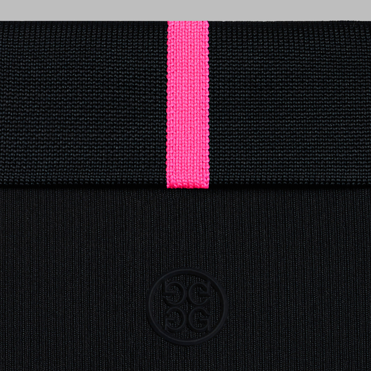 RIBBED TECH NYLON LONG SLEEVE POLO