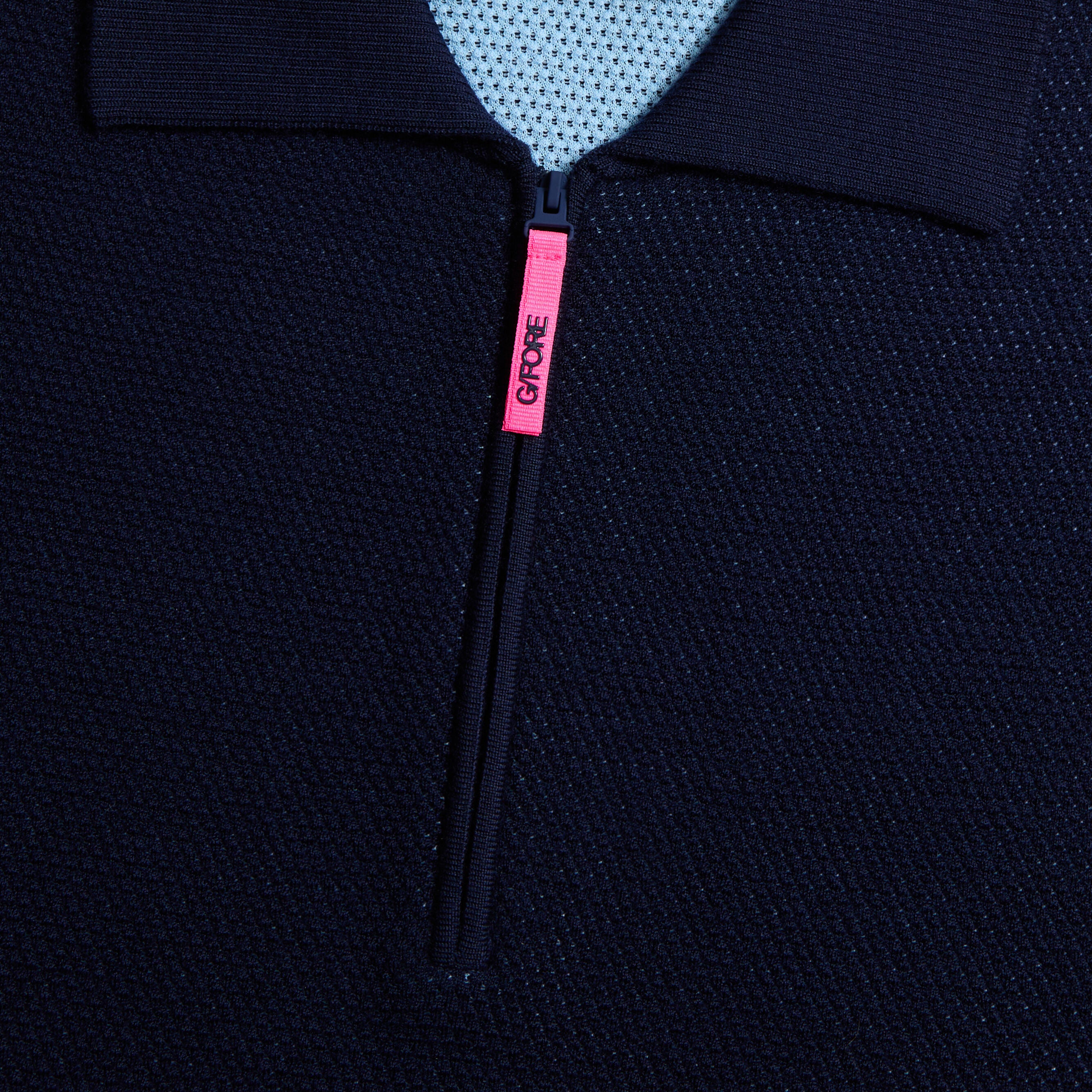 1/4 ZIP SHORT SLEEVE SWEATER POLO
