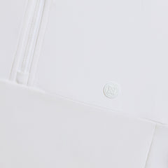 BRUSHED BACK STRETCH PULLOVER