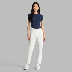 TECH NYLON RIB FITTED TEE