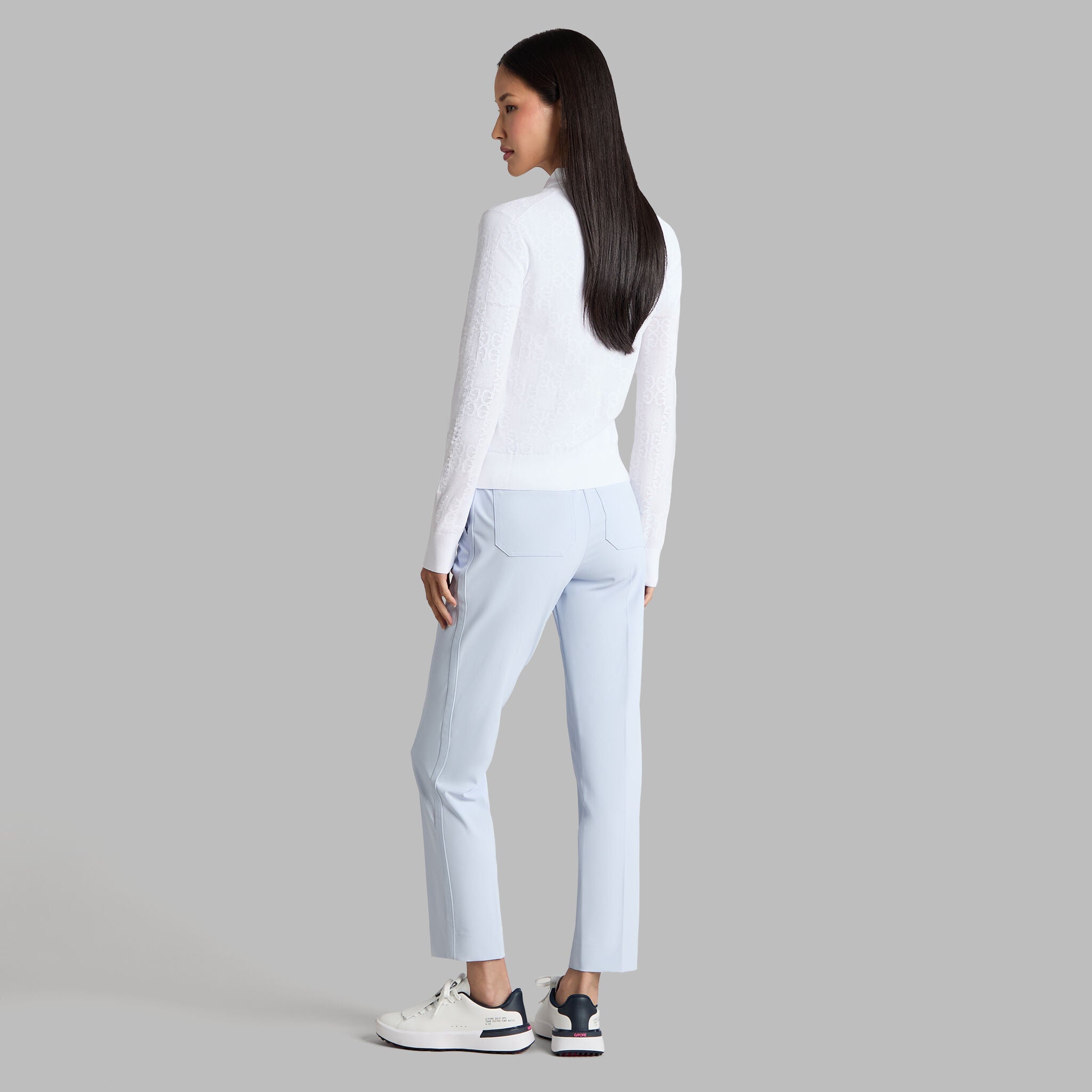 POINTELLE G CREWNECK SWEATER