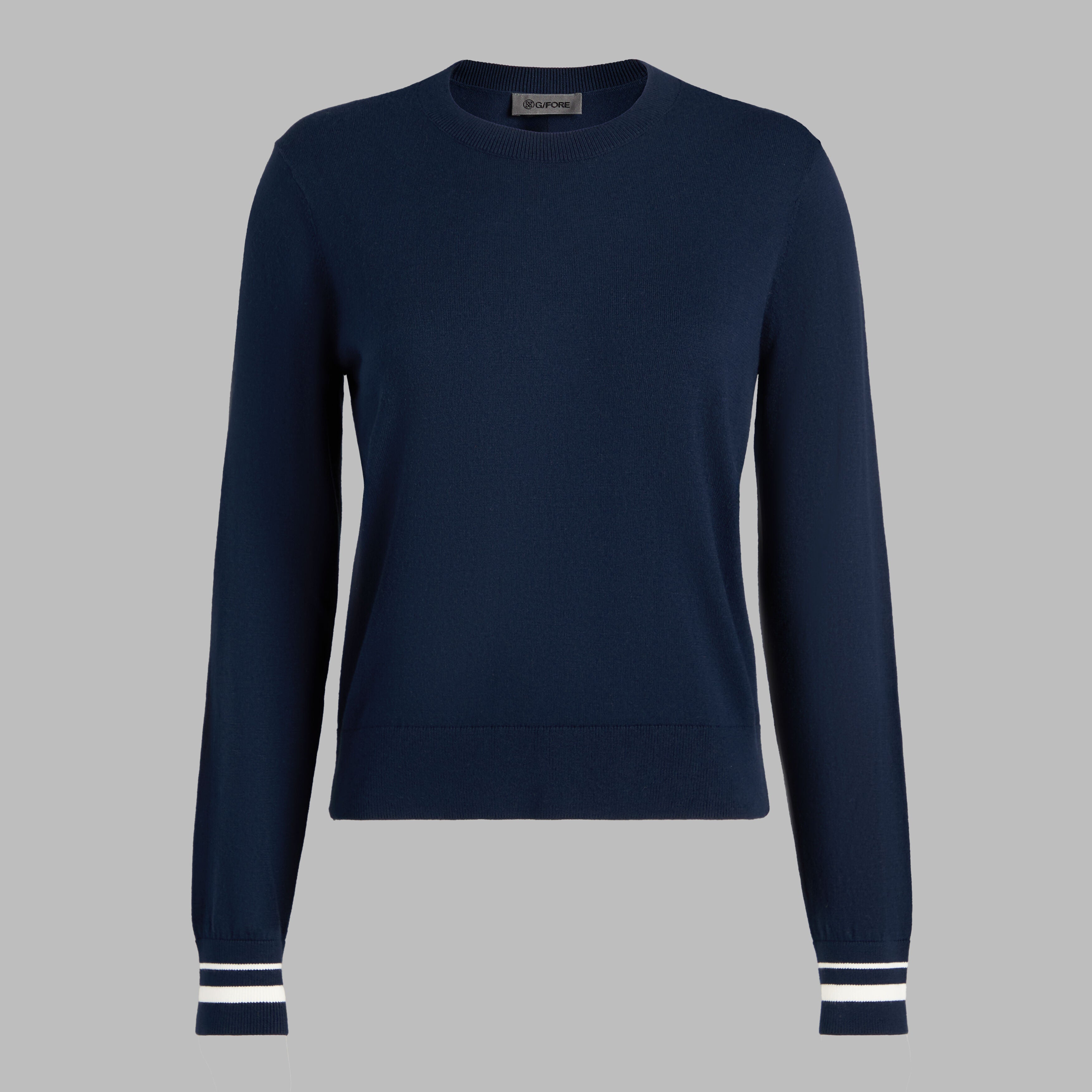 COOLING COTTON CREWNECK SWEATER