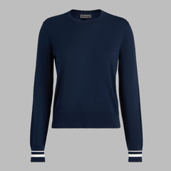 COOLING COTTON CREWNECK SWEATER