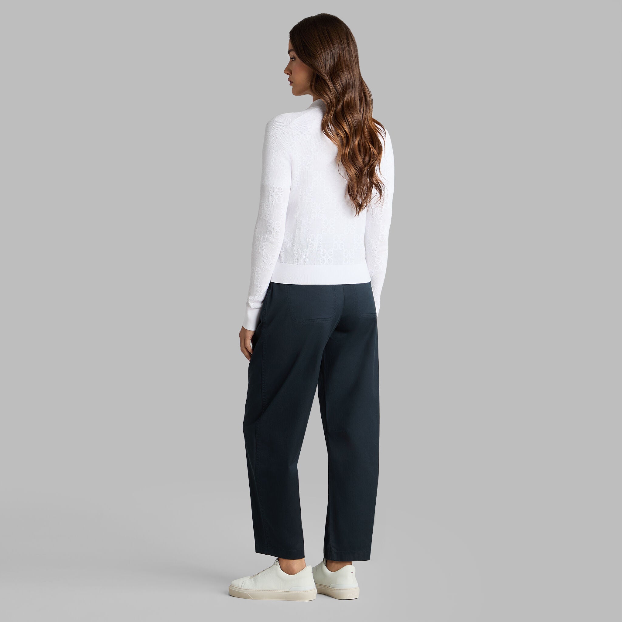 POINTELLE G SWEATER CARDIGAN