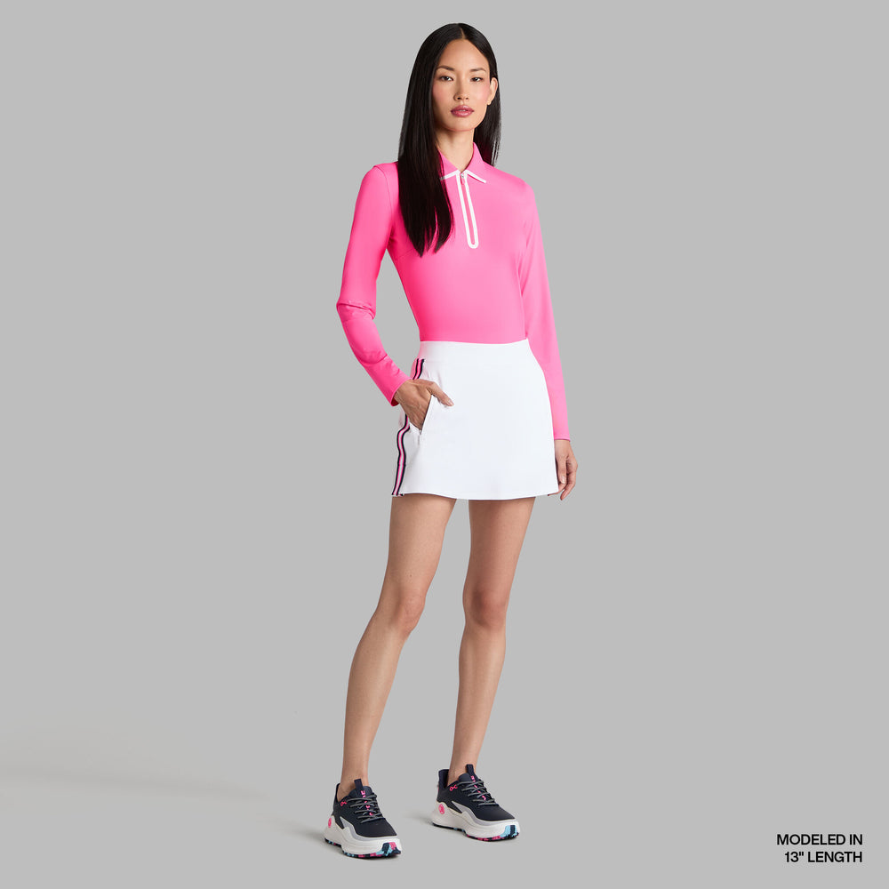 SIDE STRIPE STRETCH SCUBA SKORT