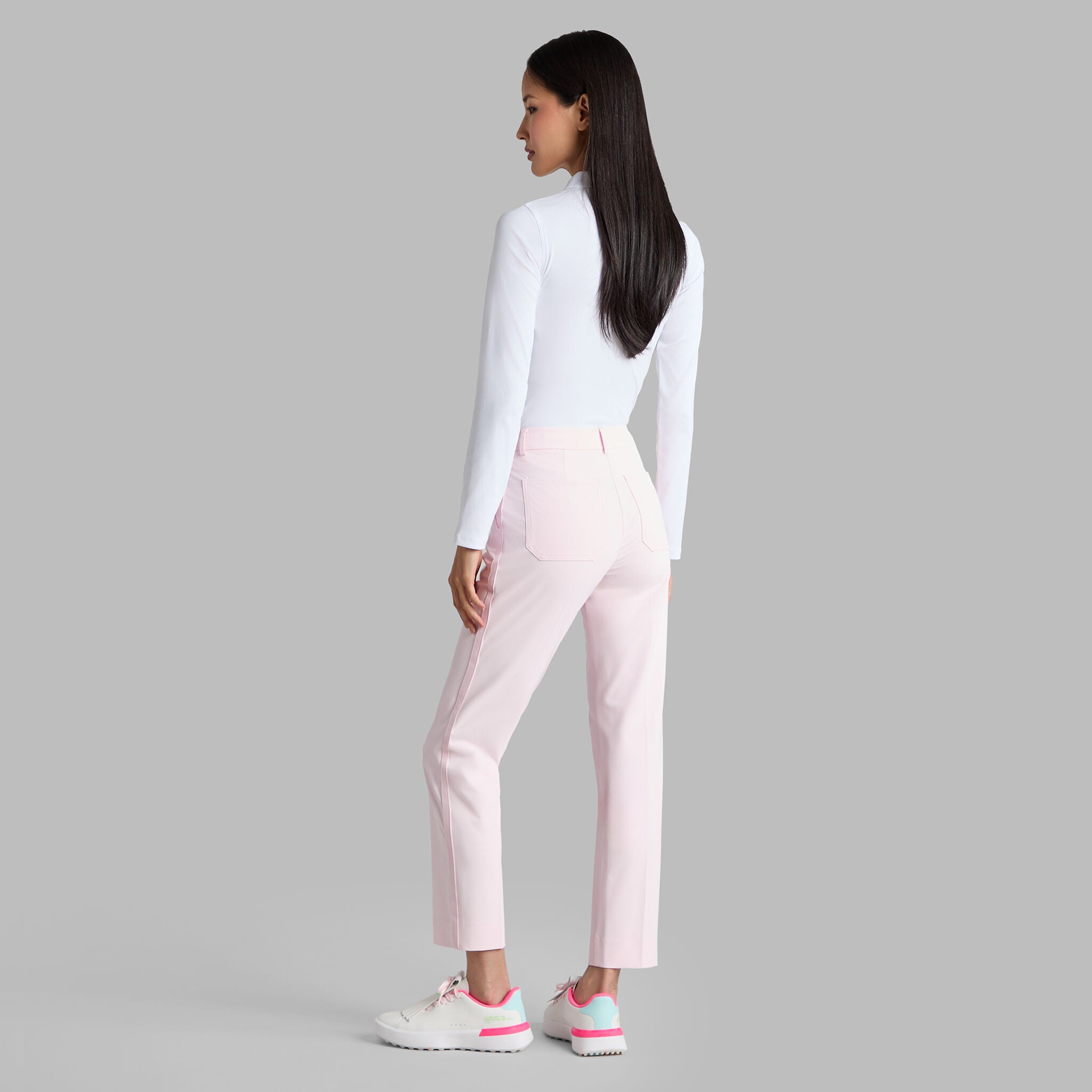 STRETCH PERFORMANCE TWILL STRAIGHT LEG TROUSER