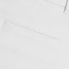 LTD RELEASE LINEN CROPPED PLEATED TROUSER