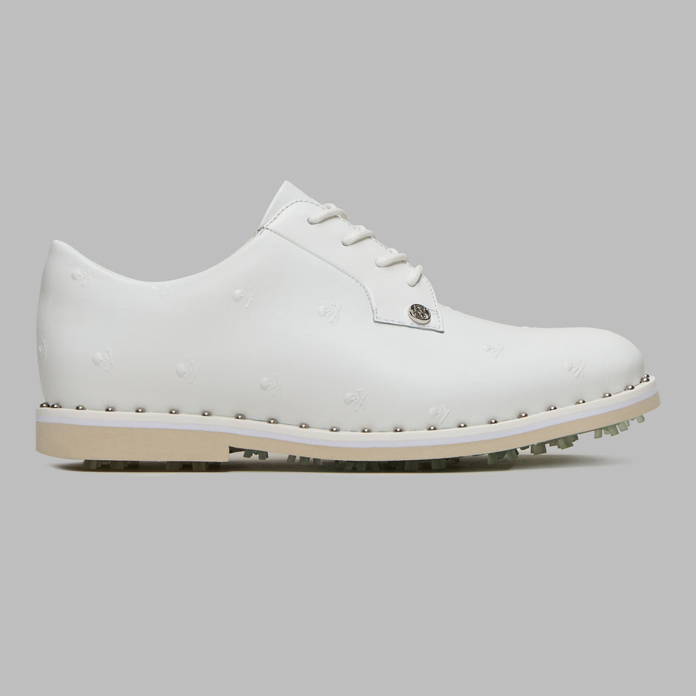 GALLIVANTER STUDDED LEATHER SKULL & TEES GOLF SHOE