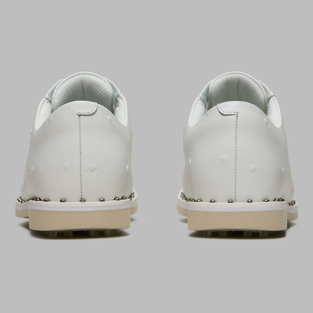 GALLIVANTER STUDDED LEATHER SKULL & TEES GOLF SHOE