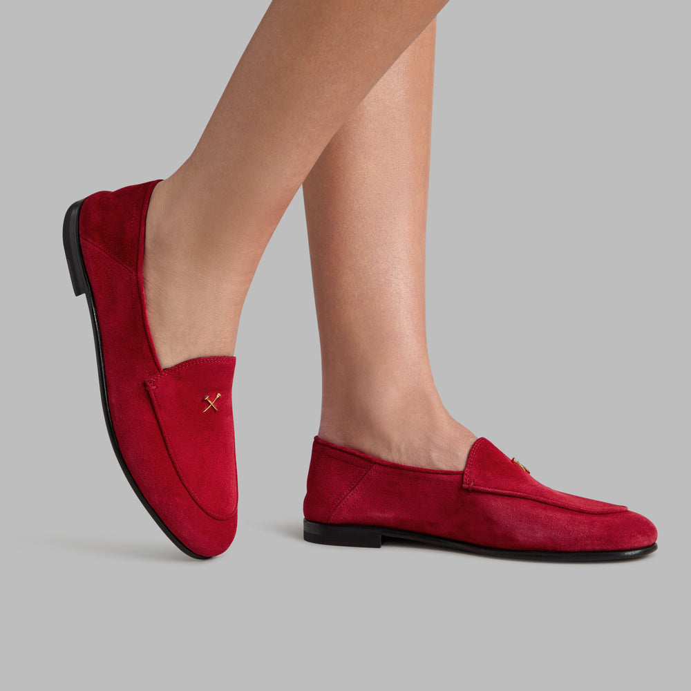 METAL TEES SUEDE FLEX LOAFER