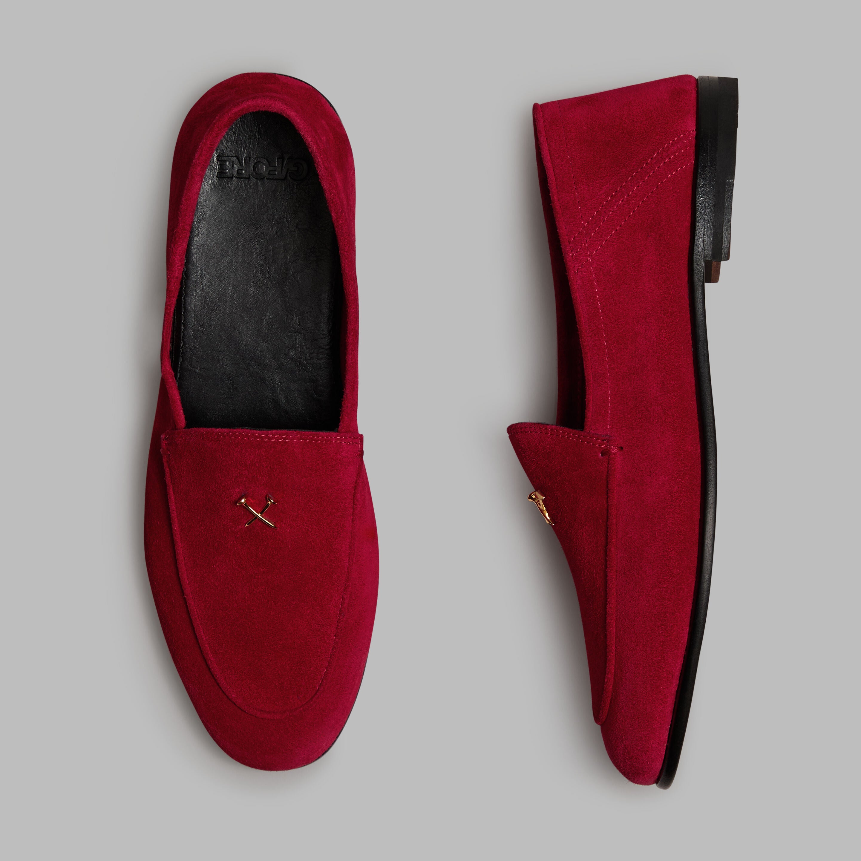 METAL TEES SUEDE FLEX LOAFER
