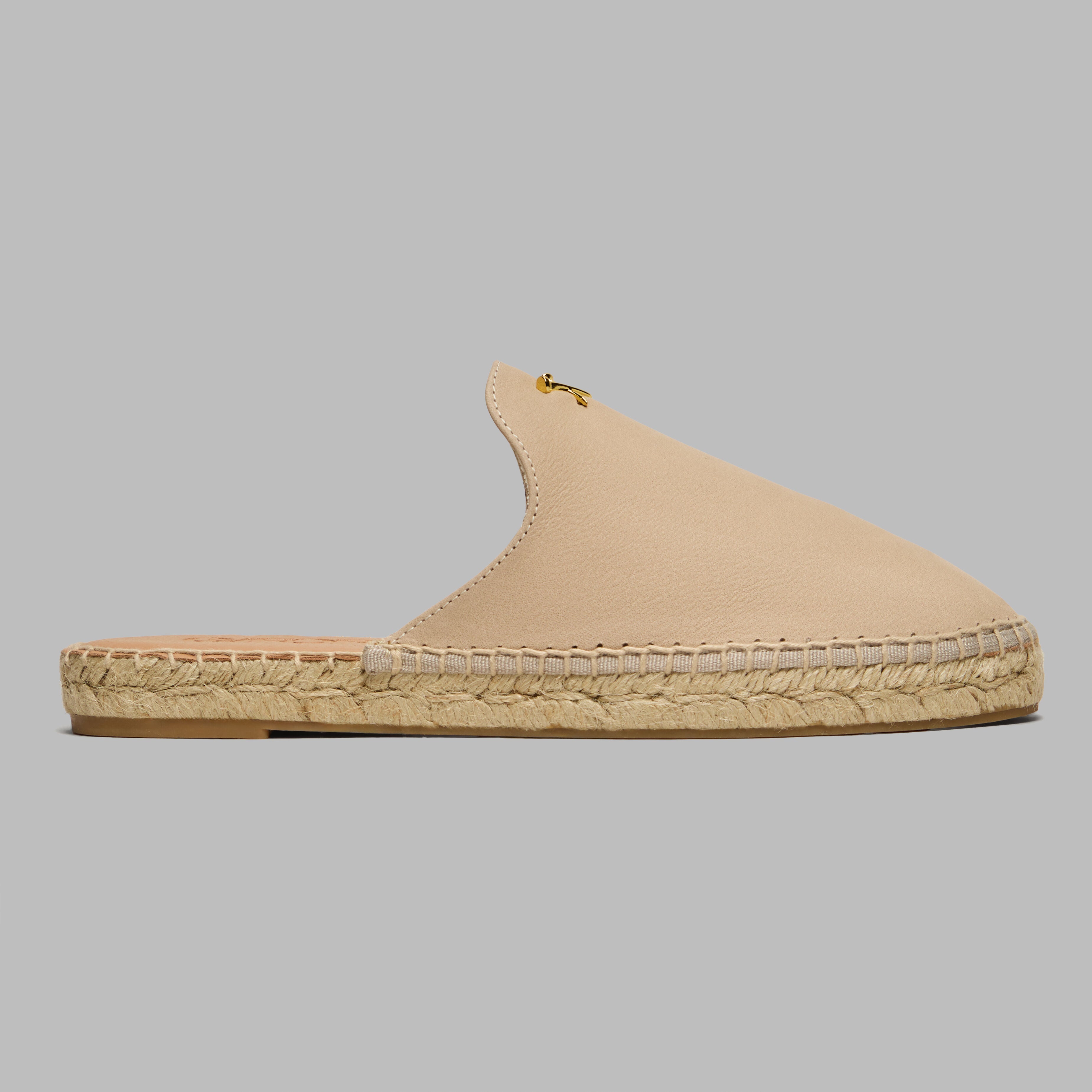 METAL TEES NUBUCK ESPADRILLE