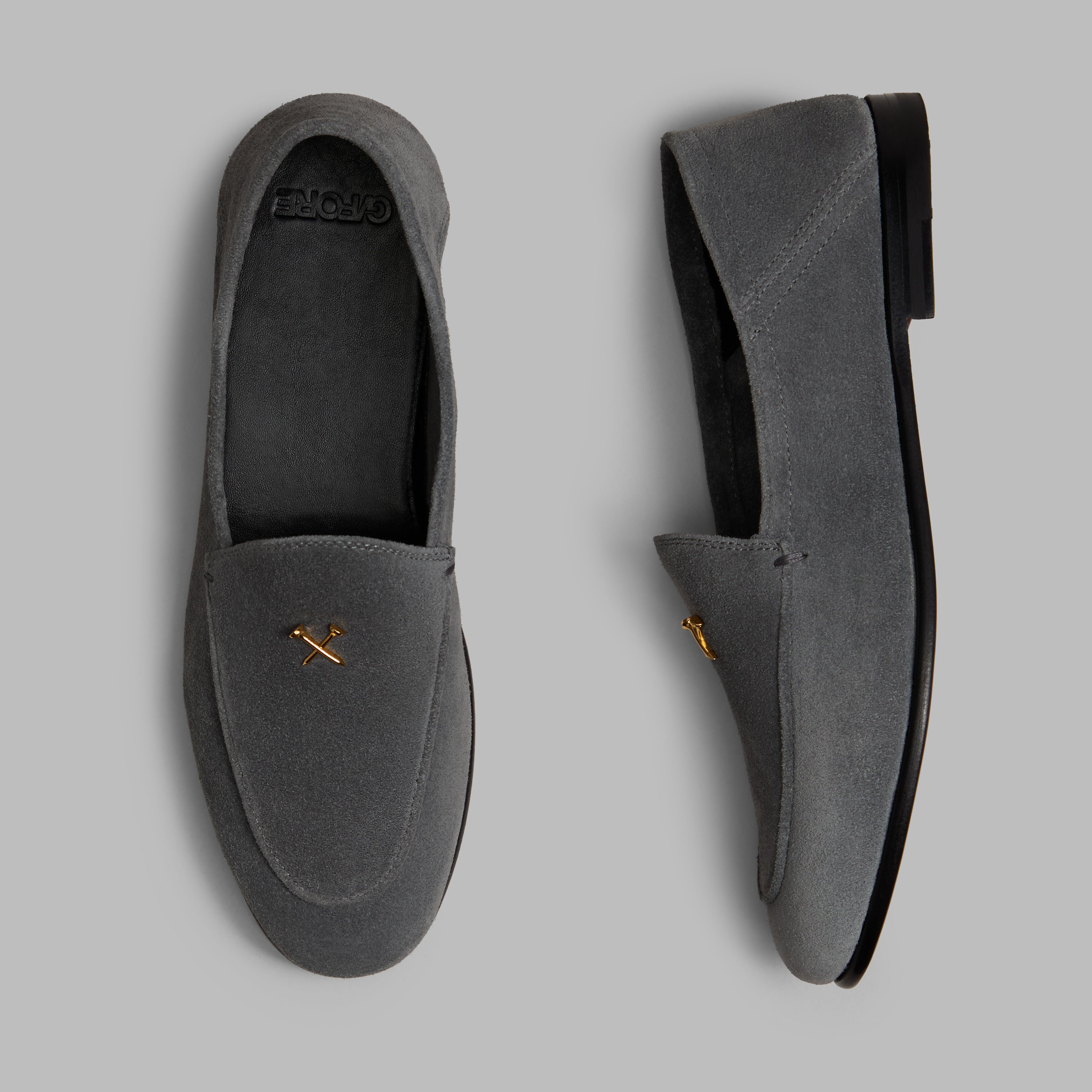 METAL TEES SUEDE FLEX LOAFER