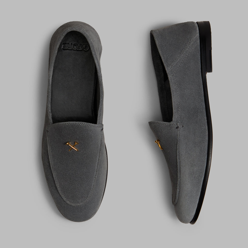 METAL TEES SUEDE FLEX LOAFER