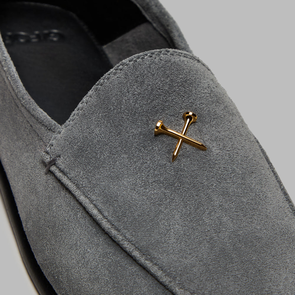 METAL TEES SUEDE FLEX LOAFER