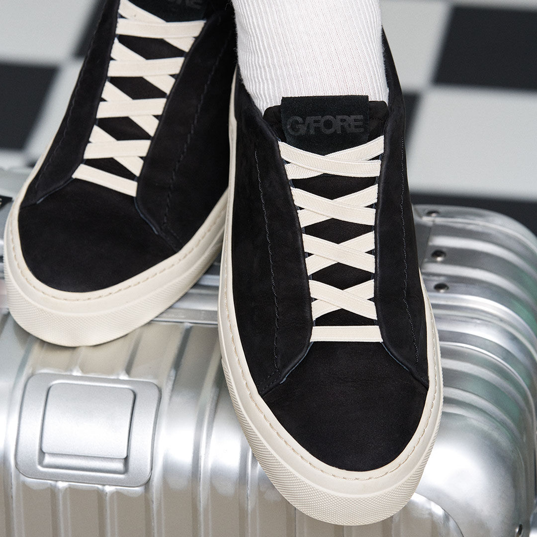ENDEAVOUR SLIP ON LEATHER SNEAKER