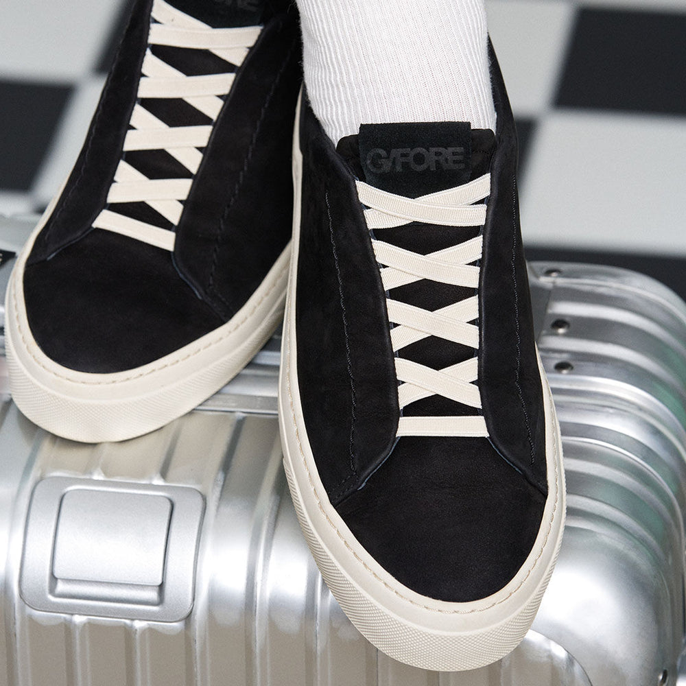 ENDEAVOUR SLIP ON LEATHER SNEAKER